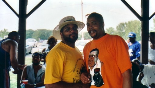 Darryl Walker and Petey Wells chillin at the picnic!