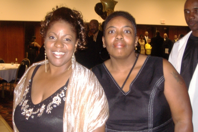 Gwen Sims and Lisa Cunningham Simmons